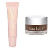Sara Happ Sweet Glow and Go: Confetti Cake Lip Scrub Exfoliator + Vanilla Bean Lip Scrub Duo—Exfoliating Lip Treatment, Moisturizer for Dry and Flaky Lips, Vegan, (0.5 Fl Oz each)