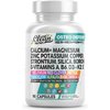 Calcium Magnesium Zinc Supplement with Potassium, Copper, Strontium, Silica, Vitamin D3 K2, Boron, Vitamin B1 B12 Red Clover Herb Alfalfa Basil Pills for Men and Women Clean Nutra Osteo Defend