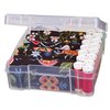 ArtBin 6953AB ClearView 6" x 6" Box Art & Craft Organizer, [1] Plastic Storage Case, Clear