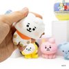 Hamee LINE Friends BT21 (Baby) [Surprise Capsule Series] Cute Water Filled Squishy Toy [Birthday Gift Bags, Party Favors, Gift Basket Filler, Stress Relief Toys] - 1 Pc. (Mystery - Blind Capsule)