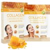 Natural Chemist Collagen & Manuka Honey Sheet Face Mask - Moisturizing, Anti-aging & Skin Firming, Hydrating & Balancing Sheet Mask - Cruelty Free Korean Skin Care For All Skin Types - 5 Masks