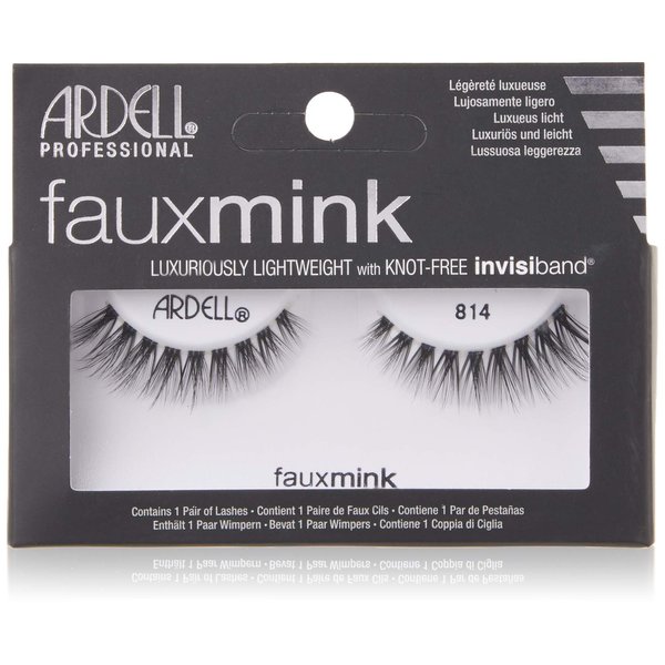 Ardell Faux Mink Strip Lashes 814 Black