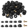 Faucet Washers,58 Pack Faucet Washer Assortment Kit Faucet Parts Washer Flat and Beveled Rubber Faucet Washers Assortment Replacement Kit for Repairing Faucet Leak Worn Out Washer Replacements