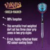 Shot Darts Steel Tip, Viking Shield Maiden (23g/24g/25g/27g), 90% Tungsten Barrel, Front Weighted, Handcrafted Professional Dart Set & Flights Made in New Zealand, Metal Tip for Bristle Dartboard