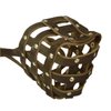 Real Leather Dog Basket Muzzle #114 Brown (Circumference 17.3", Snout Length 4.3") Mastiff, Great Dane