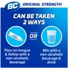 BC Powder Original Strength Pain Reliever, Powder Sticks, 50 count (pack of 1) (GLAXO011882)