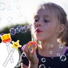 Foilswirl 30 Pcs Bubbles Party Favors for Boys Girls Mini Bubble Wands Tube Bulk Theme Bubble Maker Goodie Bags Stuffer School Classroom Prizes Birthday Gift for Bubble Solution (Western)