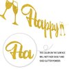 Gold Glitter Happy Anniversary Banner, We Still Do, 30th 40th 50th 60th 70th Wedding Anniversary Party Decorations Supplies
