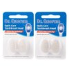 Dr. Quorum Optic Care Toothbrush Head 4 pcs(2 pcs X 2 Packs), Toothbrush Head for Dr. Quorum Optic Care Electric Toothbrush, Fiber Optic Bristles