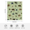 Spider Blanket Soft Cozy Spider Throw Blanket Super Warm Fuzzy Fluffy Spider Lightweight Fleece Flannel Gifts Blankets for Kids Adults 50"X40"