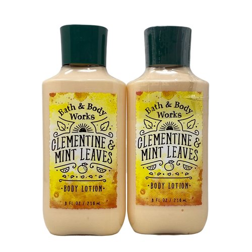 Bath & Body Works Clementine & Mint Leaves Body Lotion Lot of 2.