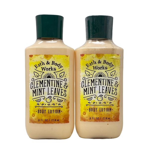Bath & Body Works Clementine & Mint Leaves Body Lotion Lot of 2.