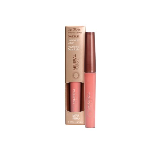 Mineral Fusion Lip Gloss, Dazzle, 0.135 Ounce