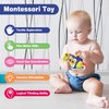 SOONYANG Activity Cube Montessori Toys, Activity Cube Toys for 1 Year Old Boy, Learning Toys for Toddlers 1-3, One Year Old Boy Birthday Gift, 1st Birthday Gifts, Travel Toys, Educational Toys