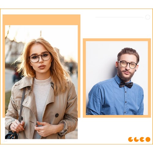 IBOANN 3 Pack Blue Light Blocking Glasses Women/Men, Round Fashion Retro Frame, Vintage Fake Eyeglasses with Clear Lens