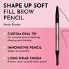 LAWLESS Women's Shape Up Soft Fill Brow Pencil, Blondie, Tan, 0.005 Ounce
