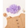 jollybows 18pcs Baby Girls Headband Chiffon Flower Soft Stretchy Hair Band Hair Accessories for Baby Girls Newborns Infants Toddlers and Kids