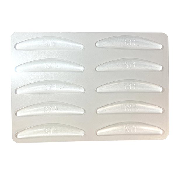 AYASAL Self-adhesive Lift Pads for Lash Lifting and Curling, Size-M1, Upgraded Eyelash Curling Accessory, Adhere to Eyelids Without Lash Glue