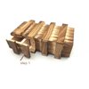 Money Holder Puzzle Box for Adults 3D Brain Teaser Wooden Puzzle Box Difficult Magic Cube Game Box with Extra Secure Secret Drawer IQ Toys