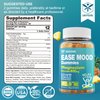Sugar Free Magnesium Glycinate Gummies 400mg with Ashwagandha, B1, B3, Rhodiola Rosea & Saffron for Support Rest, Mood & Calm Magnesium Gummies for Adults, Chewable Magnesium Supplement, Vegan, 120Ct