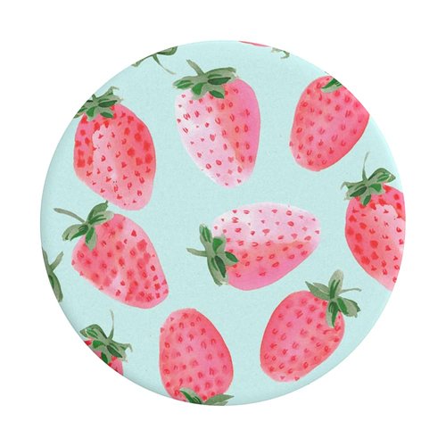 PopSockets Phone Grip with Expanding Kickstand, Strawberry Rain