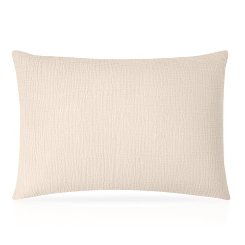 Pro Goleem Toddler Pillow with Muslin Cotton Pillowcase, 13x18 Soft Toddler Pillows for Sleeping Kids Pillow Child Pillow Machine Washable Perfect for Crib, Bed, Toddler Cot and Travel, Beige