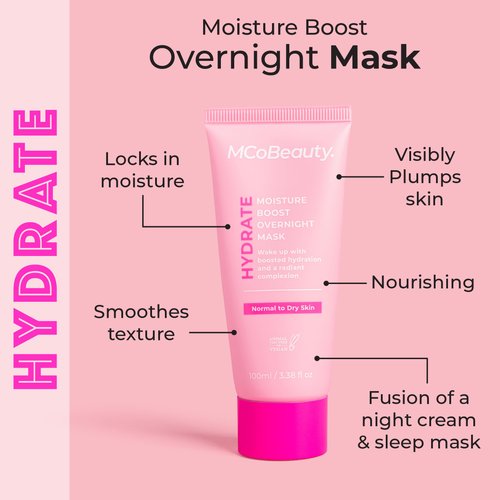 MCoBeauty Hydrate Moisture Boost Overnight Mask