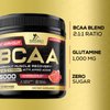 BCAA Powder, 4g BCAAs 2:1:1, 1g Glutamine, B6 - Pre Workout Drink Energy Boost & Post Workout Muscle Recovery Amino Acids Supplement for Men & Women - Keto, Sugar Free, Watermelon Flavor - 45 Servings