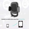 dlfcizlsl Car Phone Mount for Circular Air Conditioning Outlet Applicable MercedeBenz Mobile Phone HolderFord Mustang Mini Cooper Fiat 500, c300 mercedes benz accessories