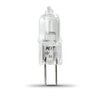 Feit Electric BPQ20T3/RP 20-Watt T3 Halogen Bulb with G4 Bi-Pin Base, Clear, 2800K Warm White, 1.3" H x 0.3" D