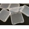 10 pcs SD MMC / SDHC PRO DUO Memory Card Plastic Storage Jewel Case (memory card not included)