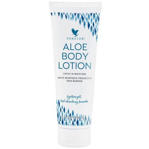 Forever Living Forever Aloe Body Lotion - Fast-Absorbing, Hydrating, Vegan & Gluten-Free Moisturizer for Youthful Skin - Light Floral Scent - 8 Fl Oz