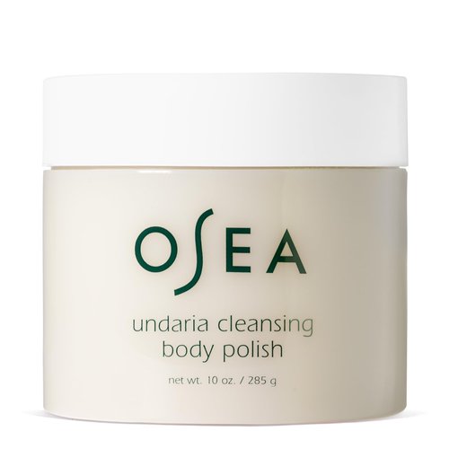 OSEA Undaria Cleansing Body Polish 10oz - Spa-Worthy AHA Body Exfoliator with Pumice and Undaria ...