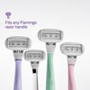 FLAMINGO Women's Razor 5-Blade Refills - Razors for Women - 6ct