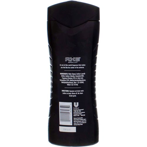 AXE Body Wash for Men, Apollo, 16 Fl Oz (Pack of 1)