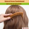 The Moreinday Wooden Comb Wood Comb Hair Comb for Women Sandalwood Comb for Men