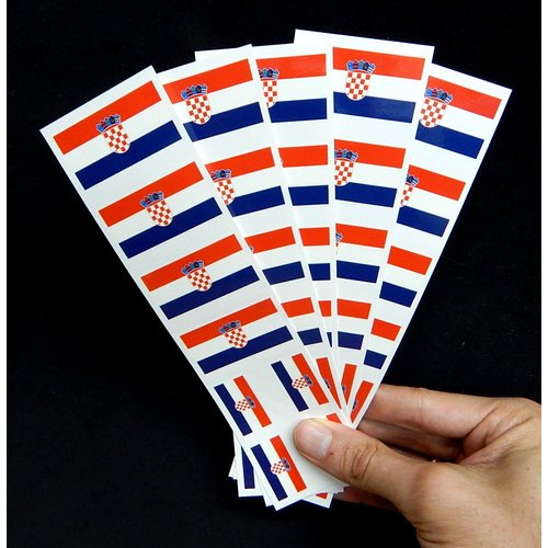40 Tattoos: Croatia Flag, Croatian Party Favors