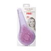 Michel Mercier Detangling Paddle Brush - Patented Hair Brush - Easy and Painless - Suitable for All Hair Types - Fine Hair - Pink-Purple - 1 pc