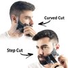 Beard Shaper & Beard Shaping Tool for Men, Beard Lineup Guide Template, Perfect for Styling and Edging, Includes Dual Action Beard Comb & Barber Pencil Liner