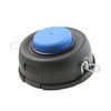 Husqvarna Universal T35 Tap Advance String Trimmer Head for Straight Shaft Trimmers, Universal Weed Eater Head Prewound with .095-Inch Trimmer Line, Blue/Black