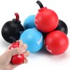 Gemscream 6 Pcs F Bomb Stress Ball 2.5" Funny Stress Balls for Adults Funny Gag Gift Bulk Novelty Stress Relief Balls for Adults Coworkers Party Favors