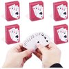 GNYOHUA 5 Decks Mini Playing Cards Party Favor, Miniature Poker Cards Traveling Decks Cards Festival Party Game Supply for Kids and Adults, 2 X 1.5 inch