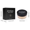 KYDA Mineral Powder Foundation, SPF 35, Lightweight Loose Powder Foundation, Skin-improving Mineral Foundation, Buildable Coverage, Natural Glow Base Makeup, Fair Light