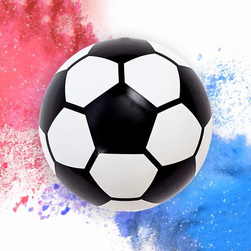Kick-to-Reveal Gender Reveal Soccer Ball for Gender Reveal Party, Spectacular Pink / Blue Powder Display for Safe & Memorable Celebration - Capture the magical moment of revealing your baby's gender