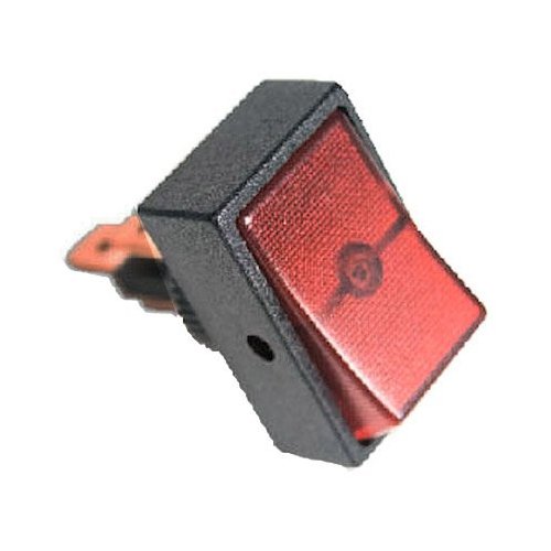 infinite innovations inc ua403600 1/2", Red, Rocker Switch