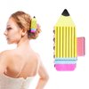 Pencil Hair Claw Clips Back To School Hair Clips for Thick Thin Hair Cute Strong Hold Claw Clips Teacher Appreciation Hair Jaw Barrettes for First Day of School Students Hair Accessories(Yellow)