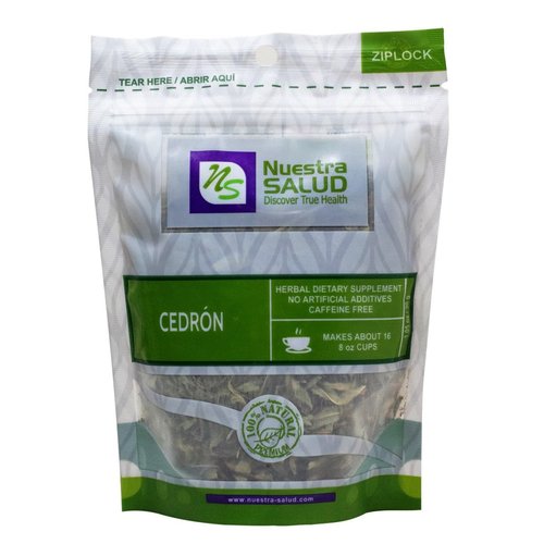 Nuestra Salud - Cedron Leaf Tea - Herbal Tea - Leaves - 30g / 1.052oz Zip-Lock Bag - 100% Natural...