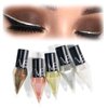 Generic Diamond Eyeliner Set, 5 Colors Glitter Eye Liners Metallic Glitter Liquid Eyeliner Long Lasting Eyeliner Liquid Color Eye Shadow Makeup Kit Liquid Glitter Eye Makeup Set (5 Pcs)