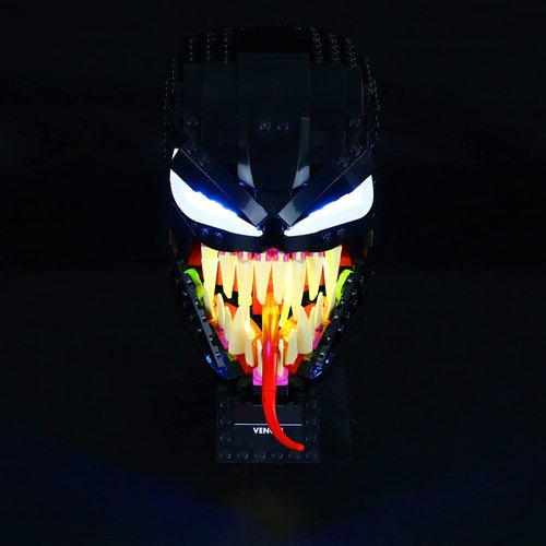 BRIKSMAX Led Lighting Kit for Spider-Man Venom - Compatible with Lego 76187 Building Blocks Model- Not Include The Lego Set