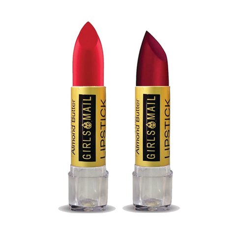 GIRLS MAIL Full Coverage Almond Oil Infused Matte Lip stick Variety Pack Holiday Exclusive Burgundy Shades Perfect For Little Women Lady Birds Crazy Gals Fashion Girls Females Tattoo Artists